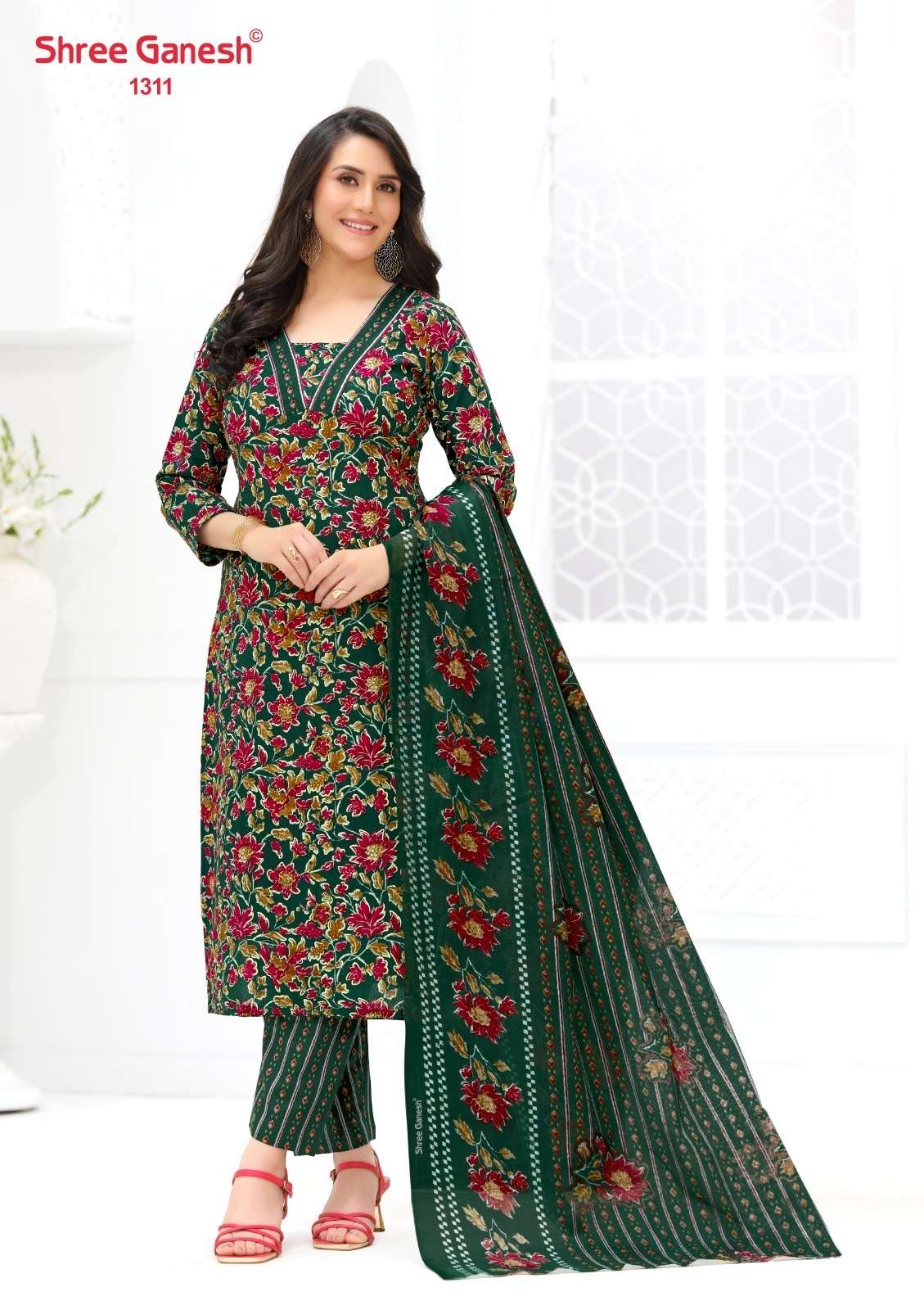 Shree Ganesh Samaiyra Vol 3 Pure Cotton Dress Material