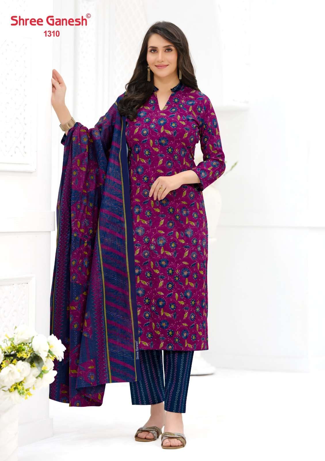 Shree Ganesh Samaiyra Vol 3 Pure Cotton Dress Material