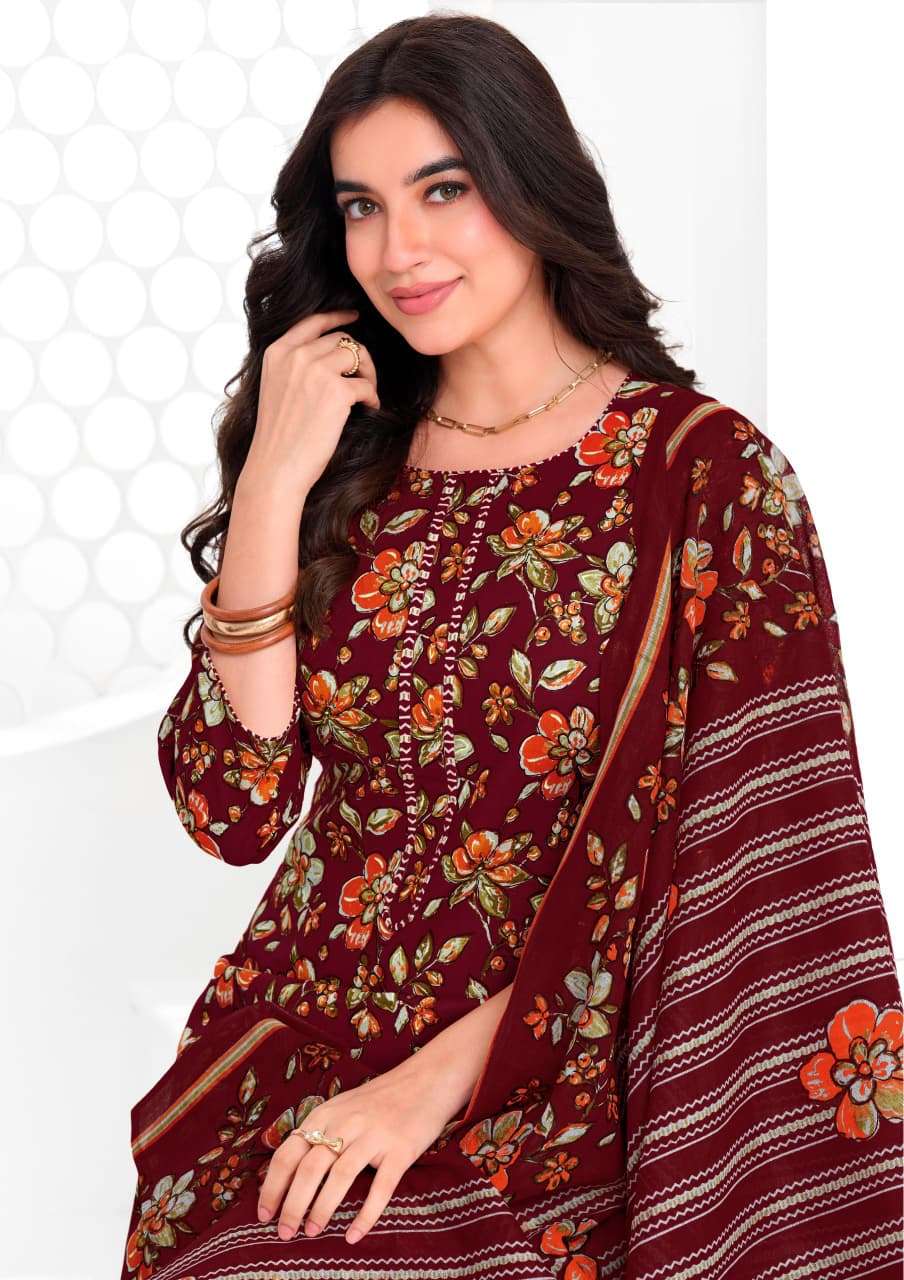 Shree Ganesh Vaani Vol 10 Pure Cotton Dress Material - Amrah Wholesale