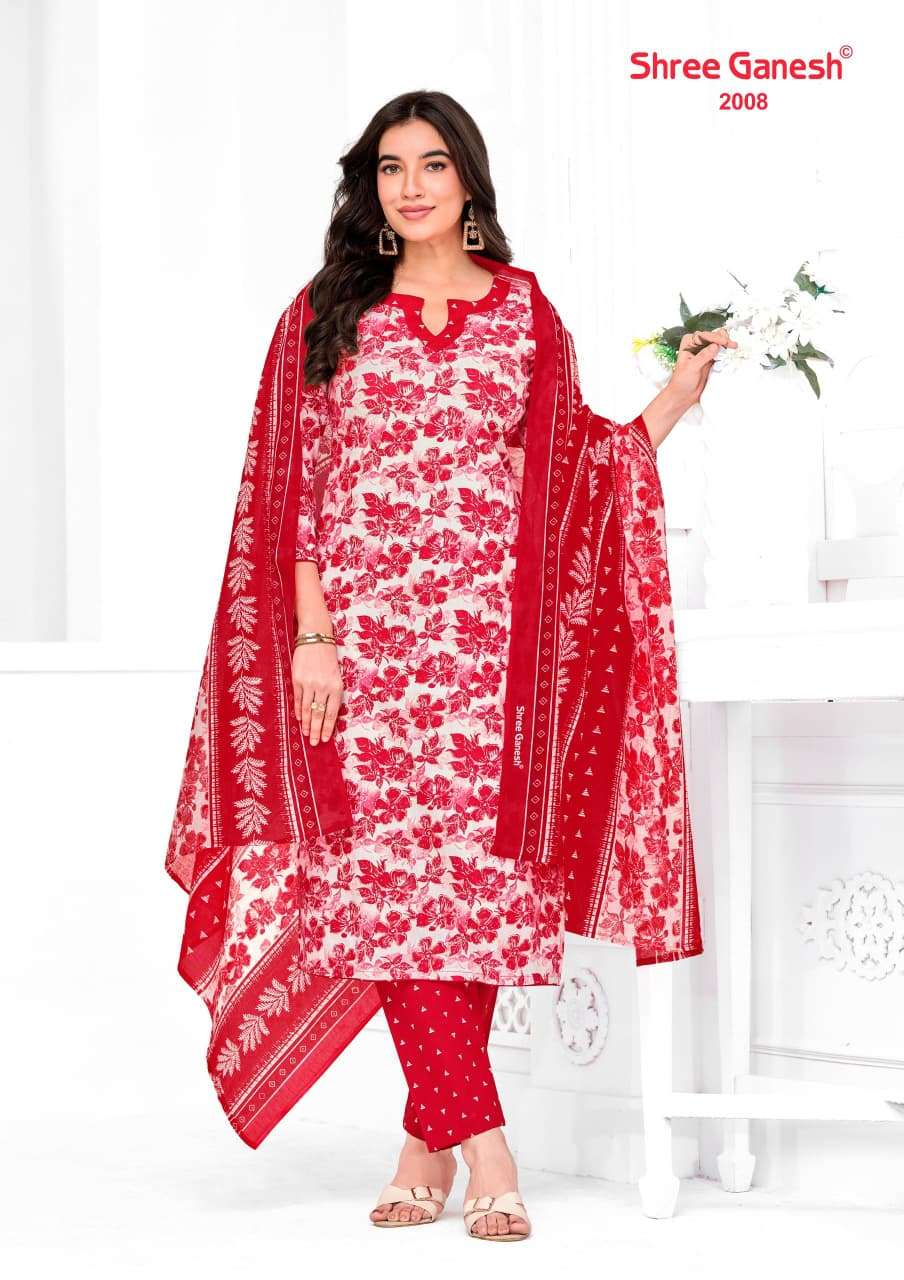 Shree Ganesh Vaani Vol 10 Pure Cotton Dress Material - Amrah Wholesale