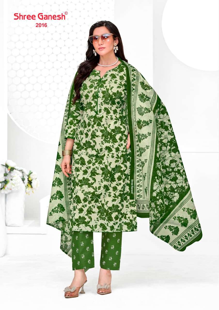 Shree Ganesh Vaani Vol 10 Pure Cotton Dress Material - Amrah Wholesale