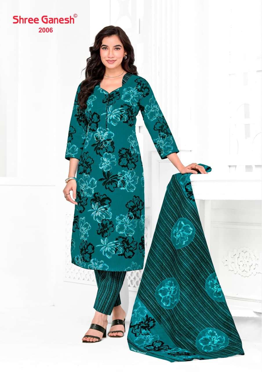 Shree Ganesh Vaani Vol 10 Pure Cotton Dress Material - Amrah Wholesale