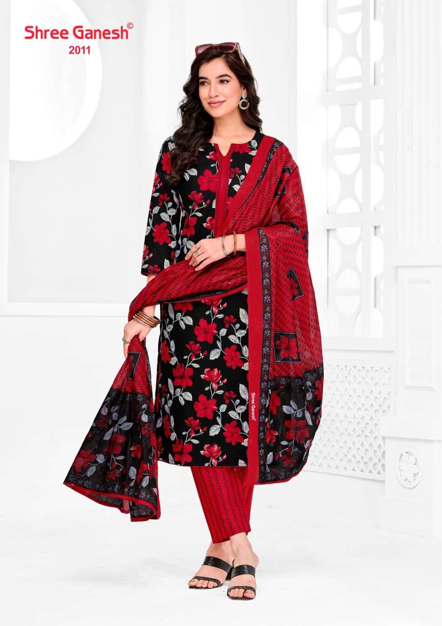 Shree Ganesh Vaani Vol 10 Pure Cotton Dress Material - Amrah Wholesale