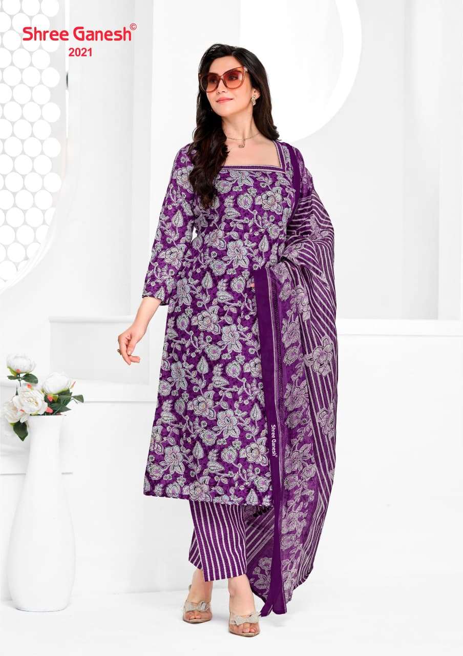 Shree Ganesh Vaani Vol 10 Pure Cotton Dress Material - Amrah Wholesale
