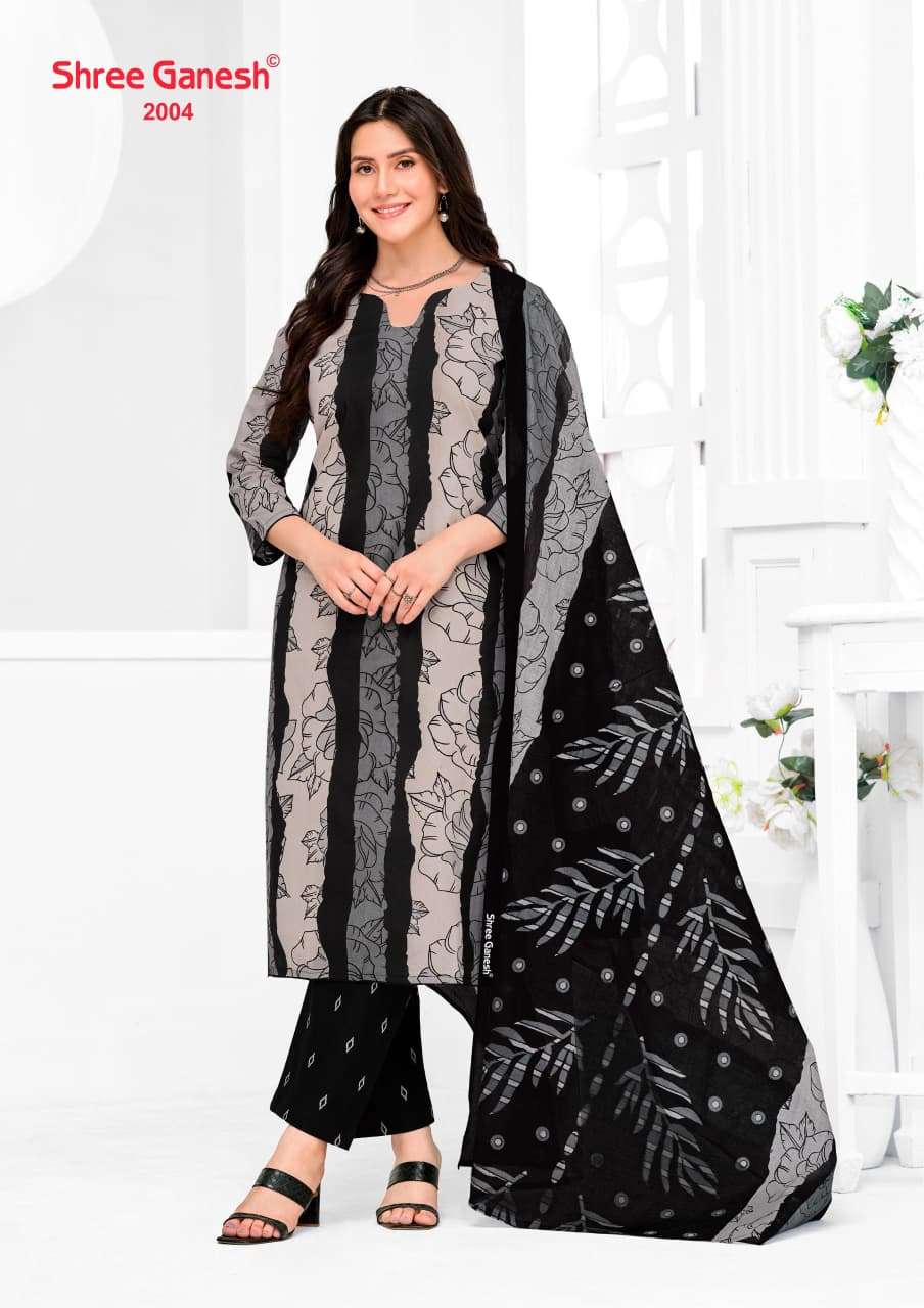 Shree Ganesh Vaani Vol 10 Pure Cotton Dress Material - Amrah Wholesale