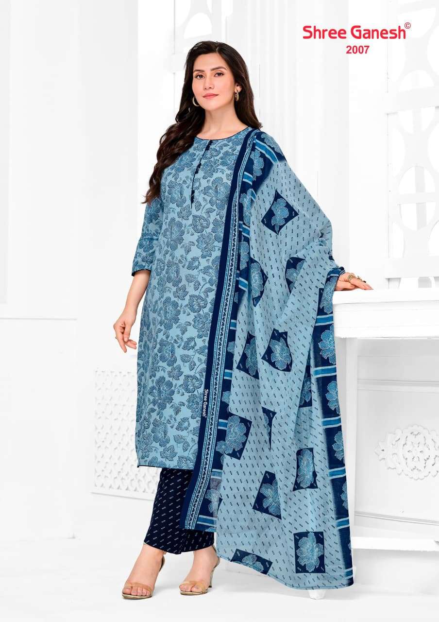 Shree Ganesh Vaani Vol 10 Pure Cotton Dress Material - Amrah Wholesale