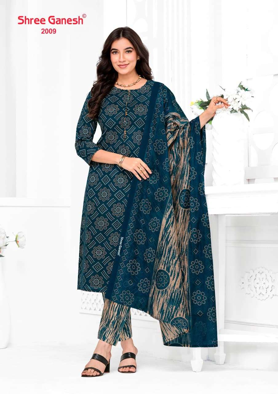Shree Ganesh Vaani Vol 10 Pure Cotton Dress Material - Amrah Wholesale