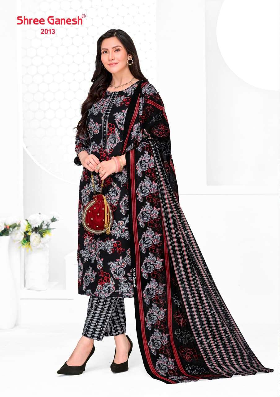 Shree Ganesh Vaani Vol 10 Pure Cotton Dress Material - Amrah Wholesale