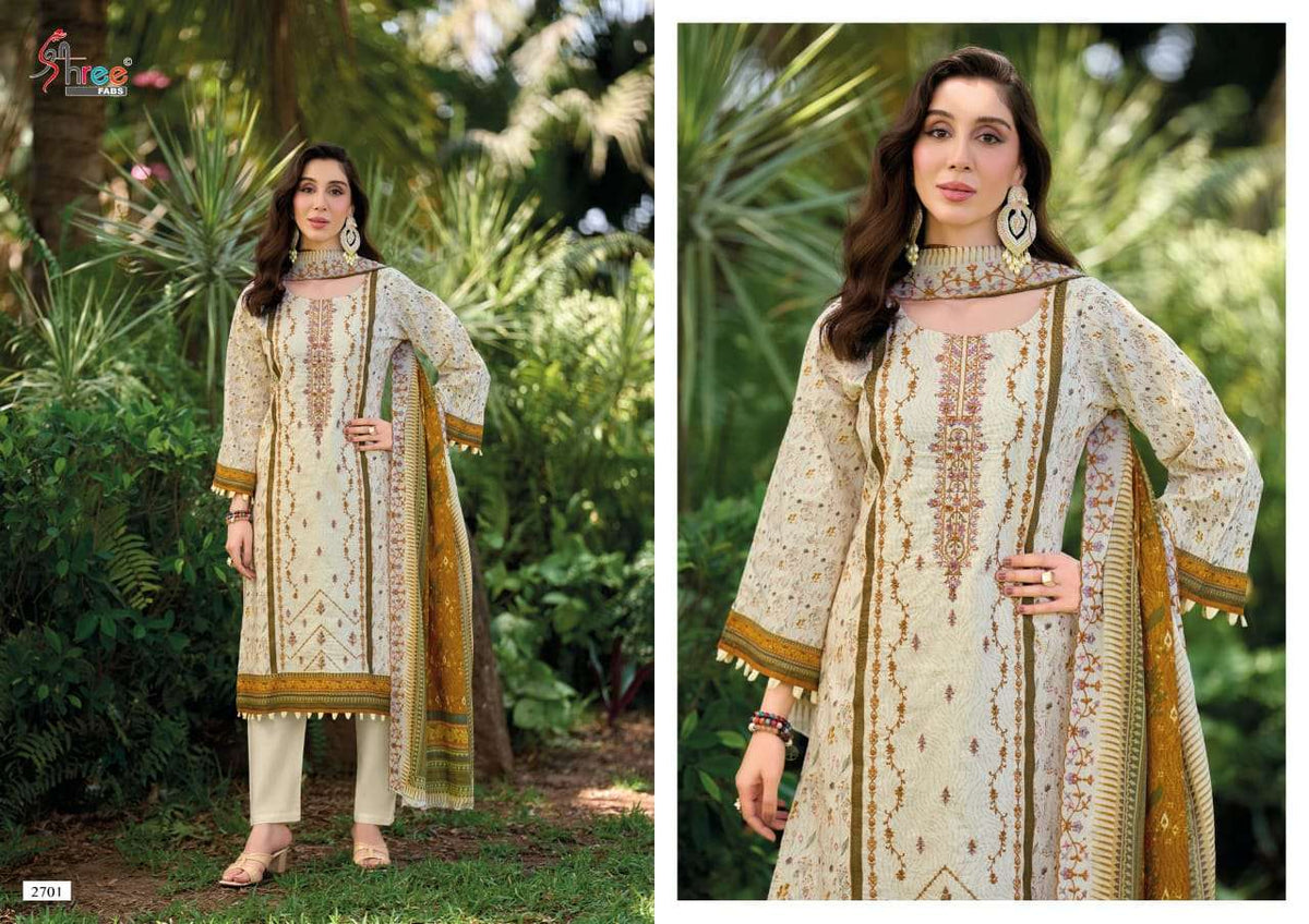 Shree Fab Bin Saeed Vol - 27 Salwar Suit Set - Amrah Wholesale