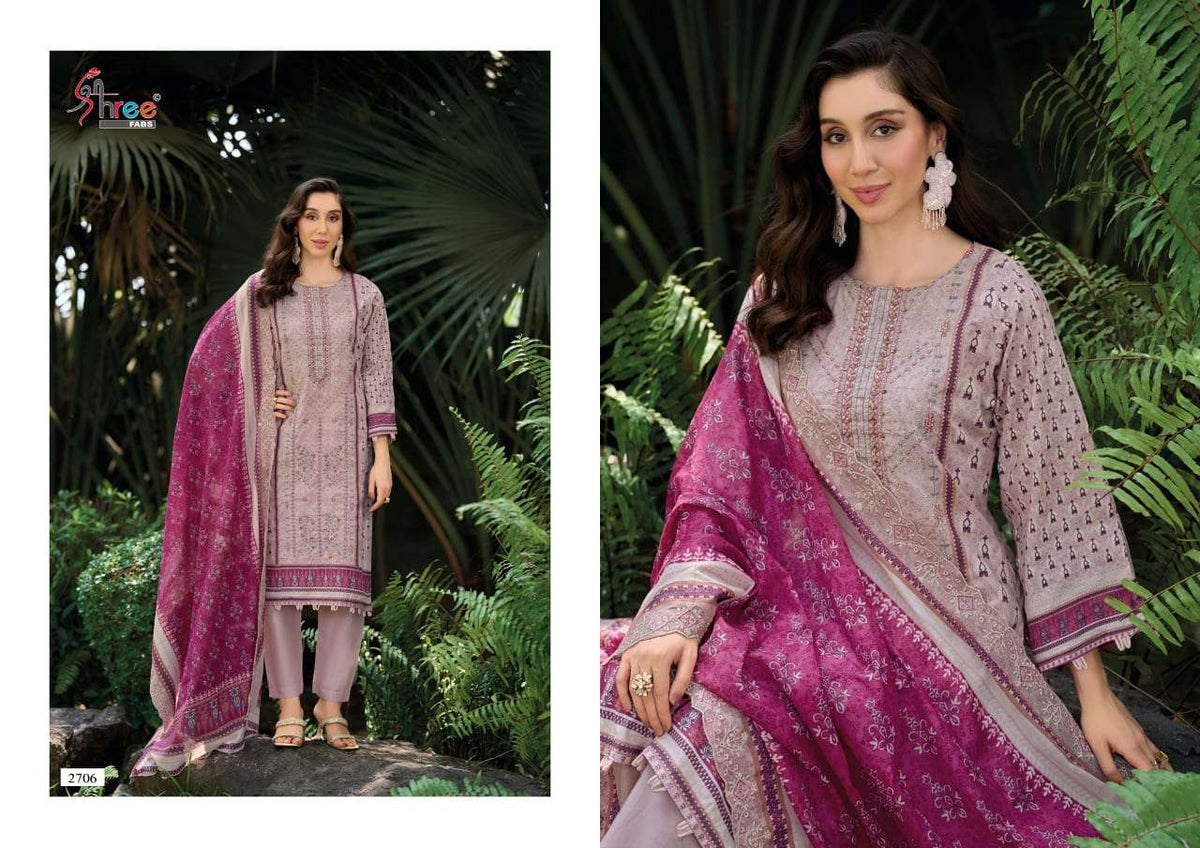 Shree Fab Bin Saeed Vol - 27 Salwar Suit Set - Amrah Wholesale