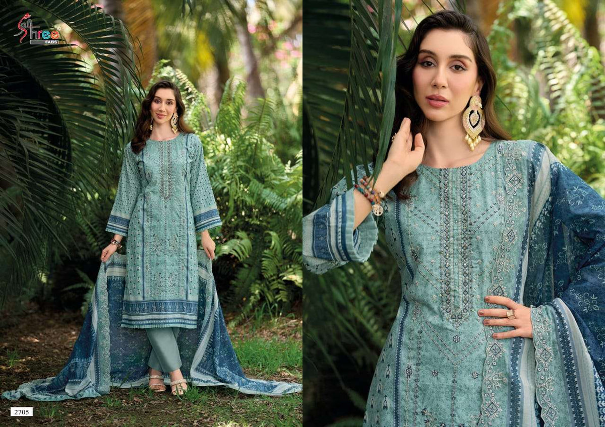 Shree Fab Bin Saeed Vol - 27 Salwar Suit Set - Amrah Wholesale