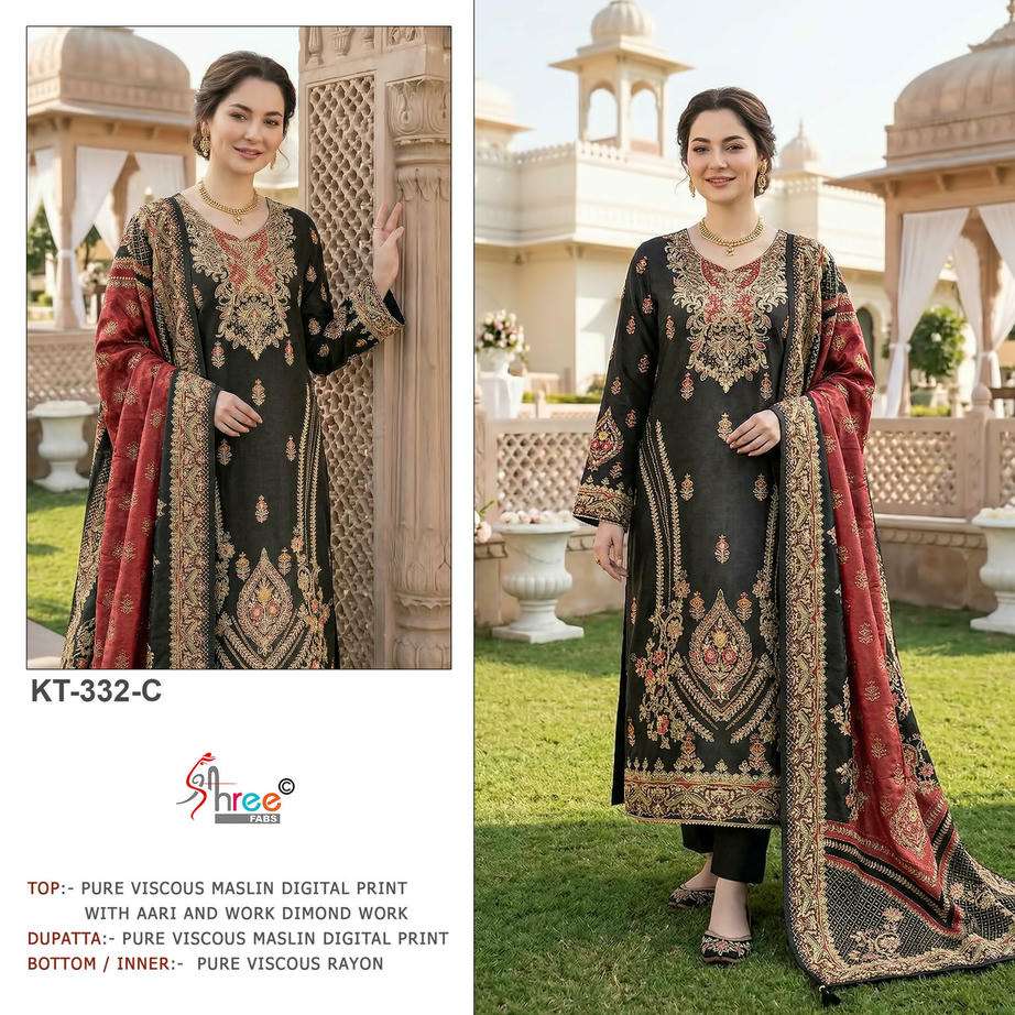 Shree Fab Kt - 332 - Amrah Wholesale