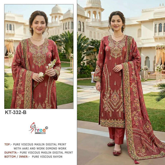 Shree Fab Kt - 332 - Amrah Wholesale