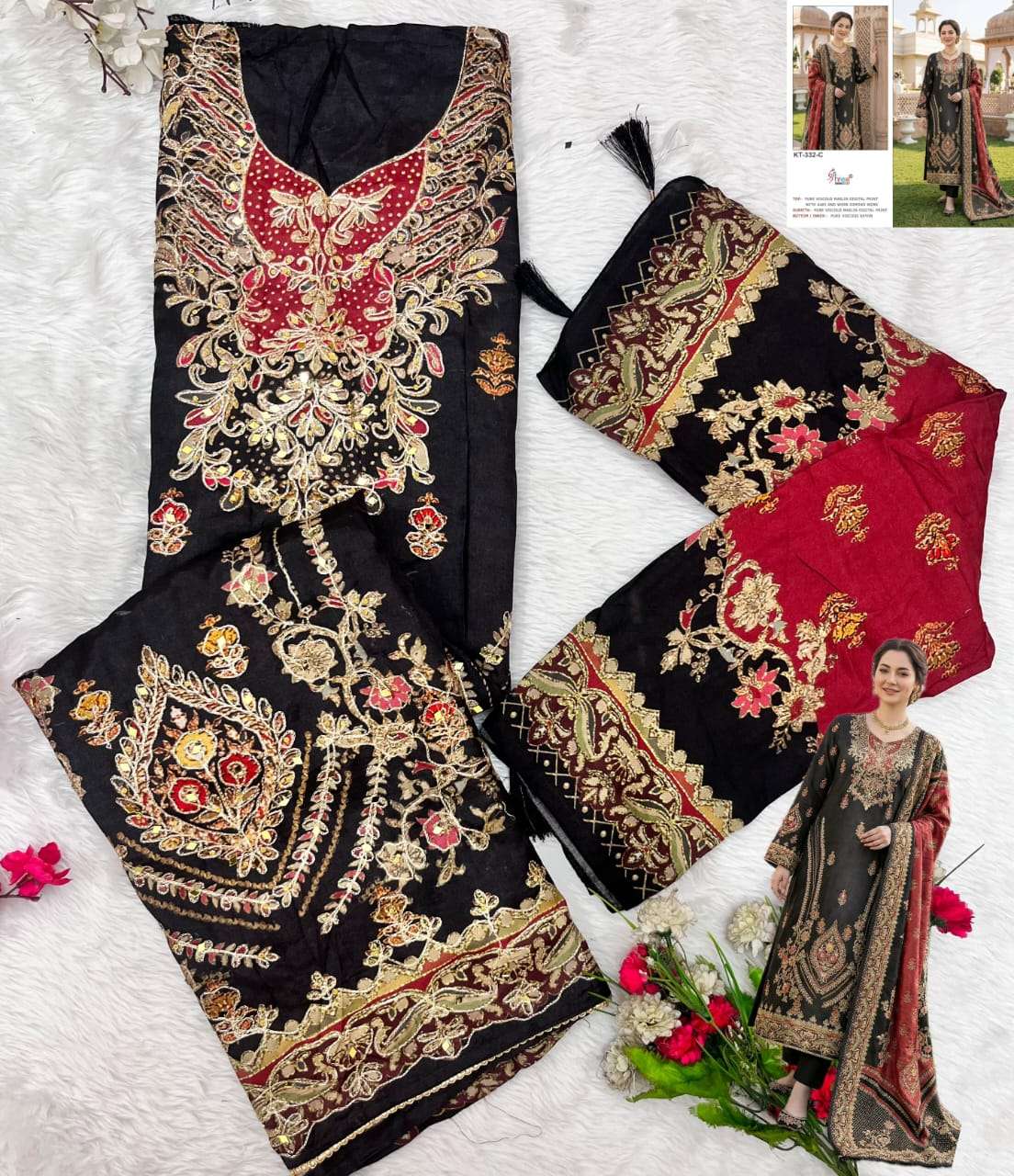 Shree Fab Kt - 332 - Amrah Wholesale