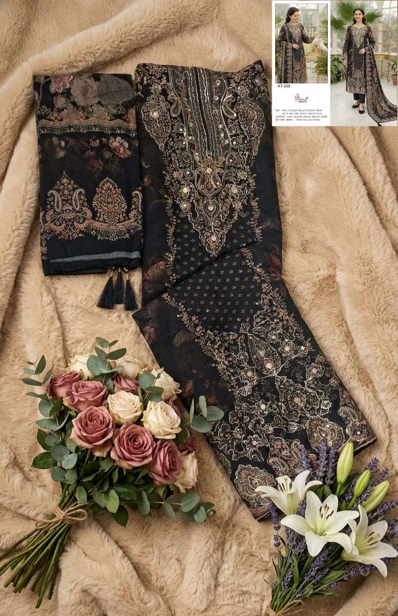 Shree Fab KT - 339 Viscose Muslin Pakistani Suit - Amrah Wholesale
