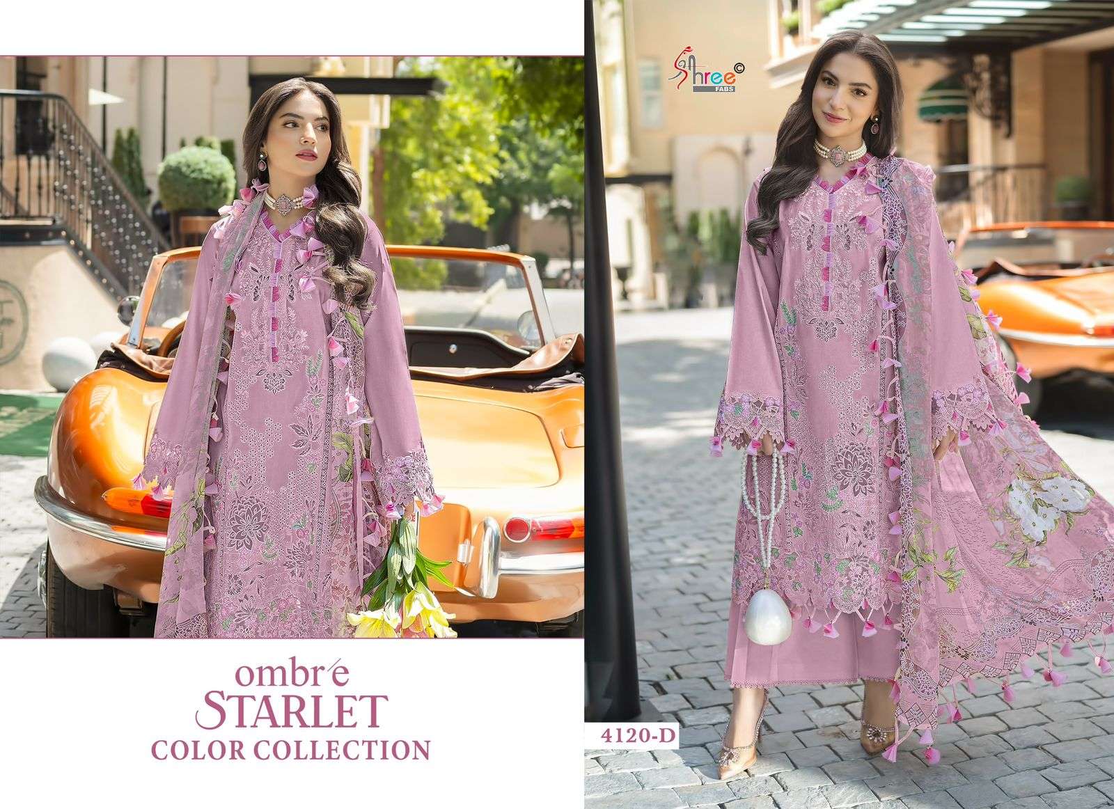 Shree Fab Ombre Starlet 4120 - Amrah Wholesale