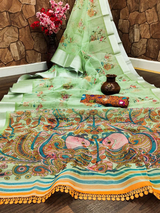 Shreyans Fashion Beauty Vol-1 Premium Organza Printed Saree