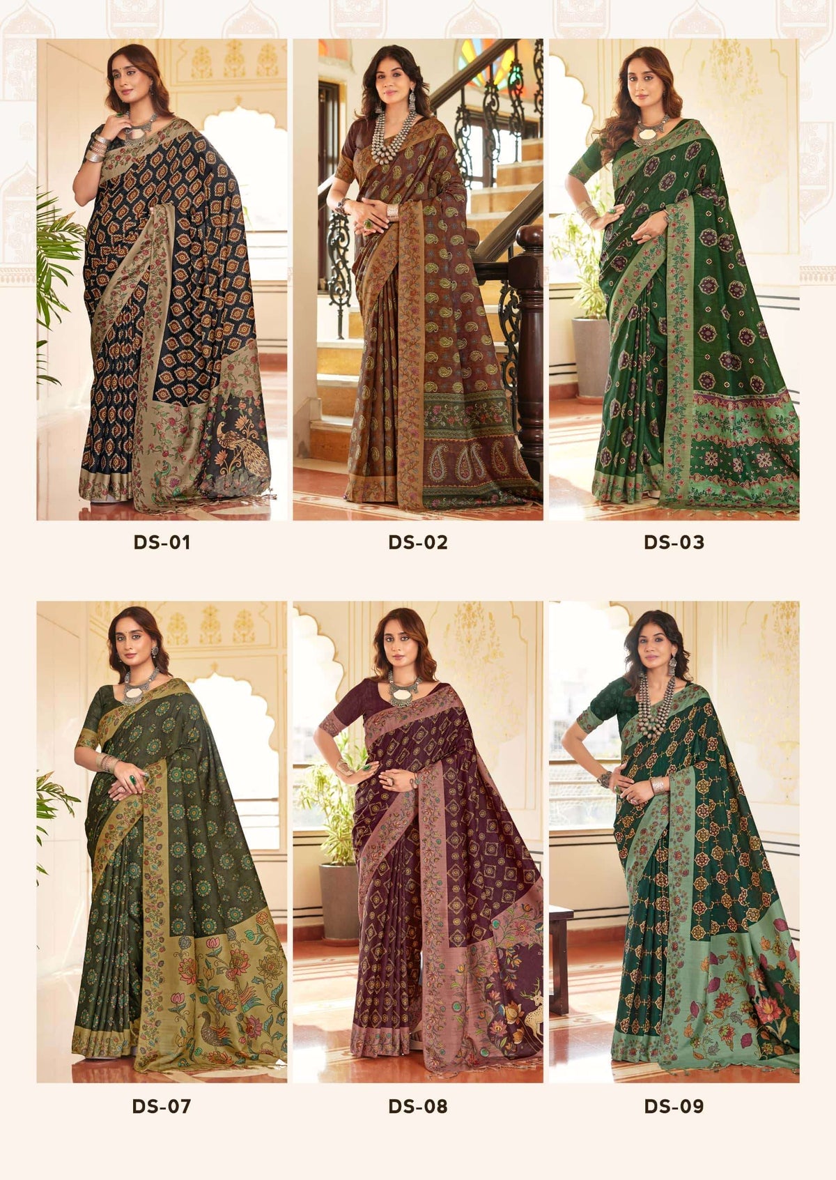 Shreyans Fashion Darbhanga Cotton Silk Printed Saree