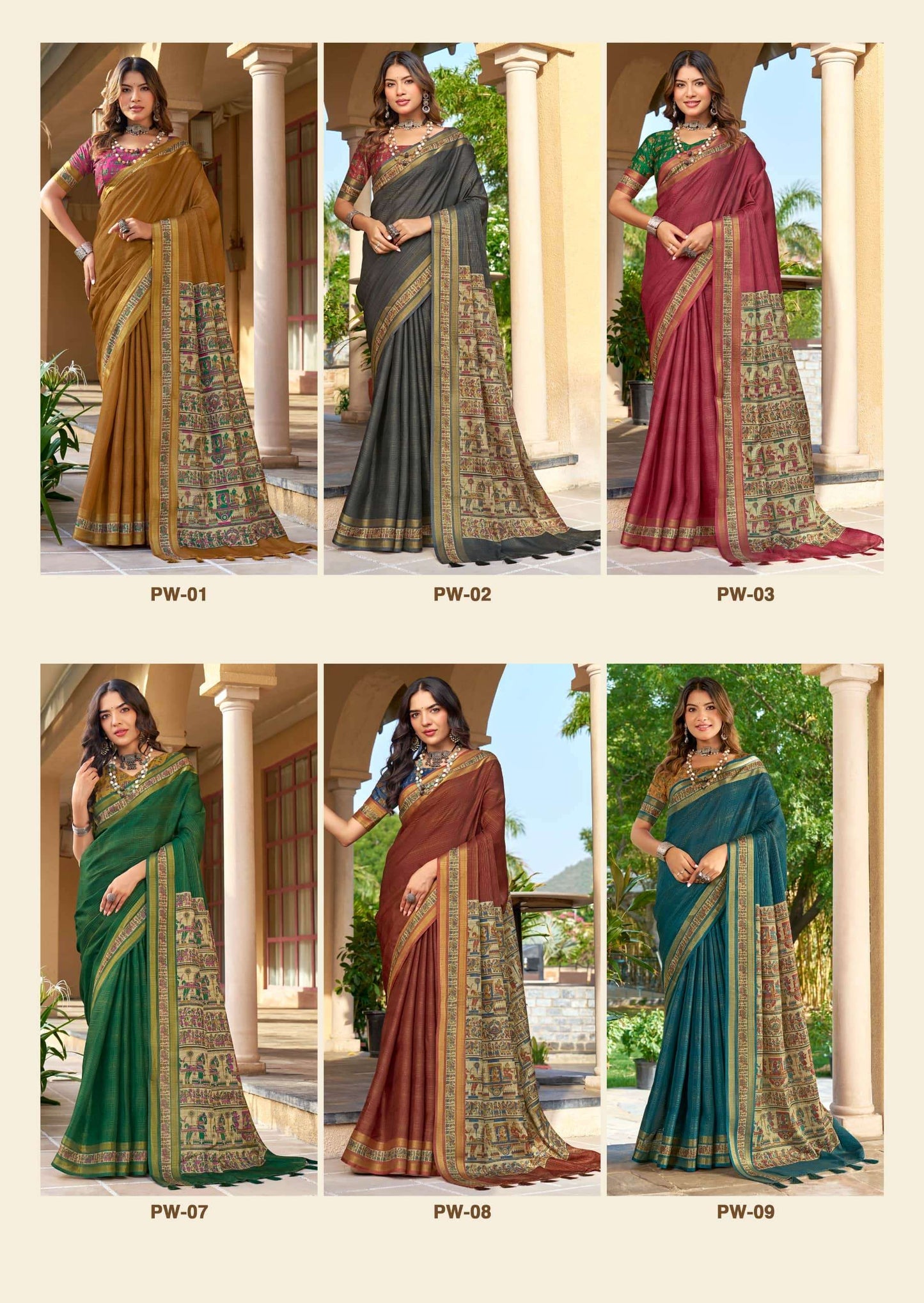 SHREYANS FASHION PUPPET WEAVES Tissue Silk Zari Weaving Sarees