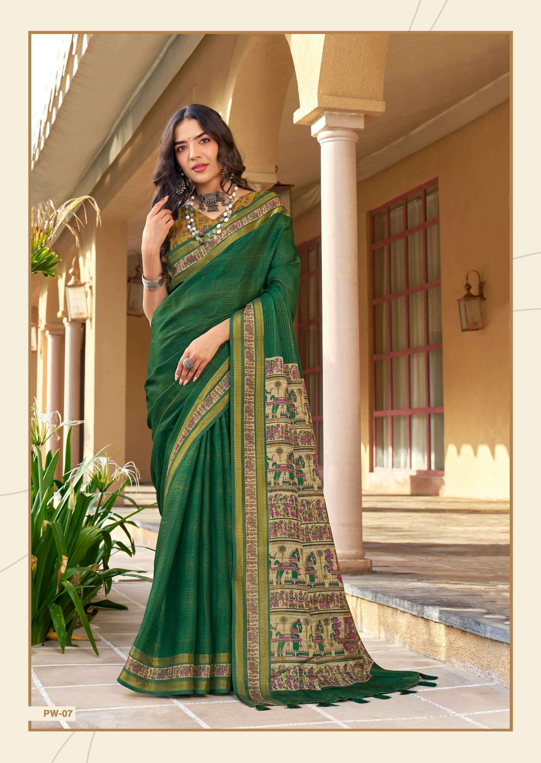 SHREYANS FASHION PUPPET WEAVES Tissue Silk Zari Weaving Sarees