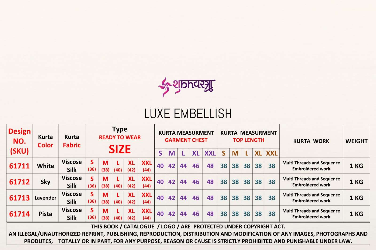 Shubhkala Luxe Embellish - Amrah Wholesale