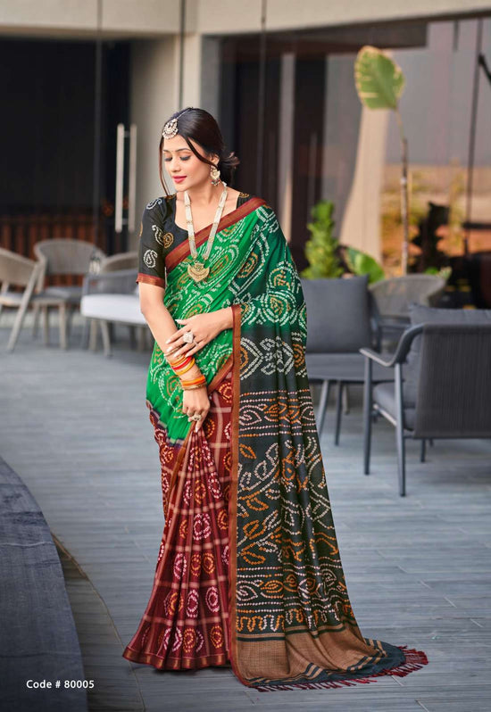 SIDDHANTH BANDHEJ PRINTS Cotton Printed Saree Collection - Amrah Wholesale