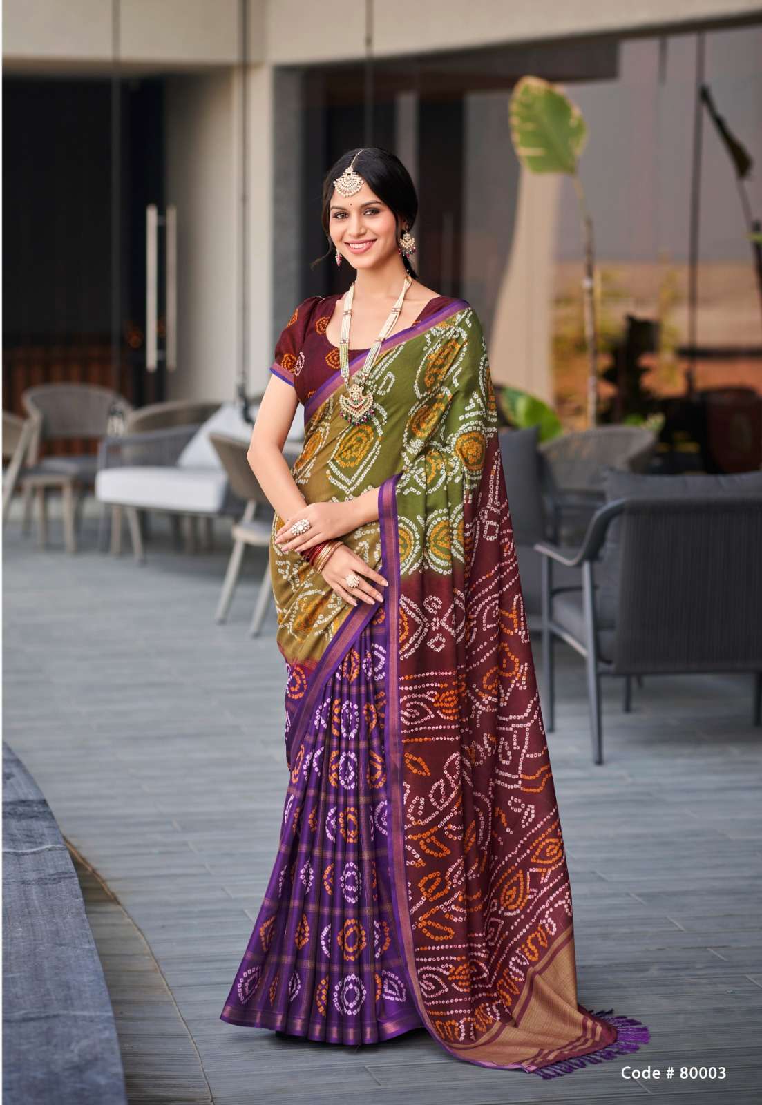 SIDDHANTH BANDHEJ PRINTS Cotton Printed Saree Collection - Amrah Wholesale