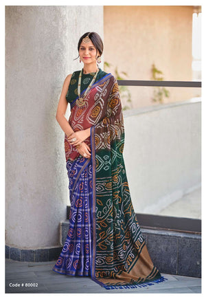 SIDDHANTH BANDHEJ PRINTS Cotton Printed Saree Collection