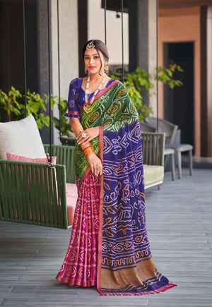SIDDHANTH BANDHEJ PRINTS Cotton Printed Saree Collection