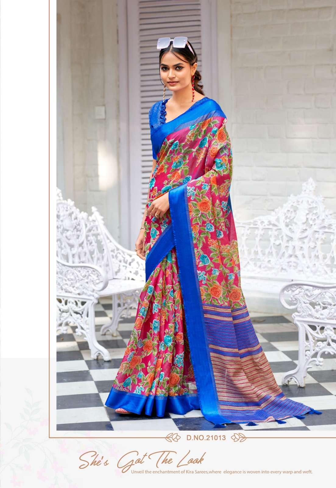 Siddhanth Silk Mills Kum Kum Brasso Silk Saree