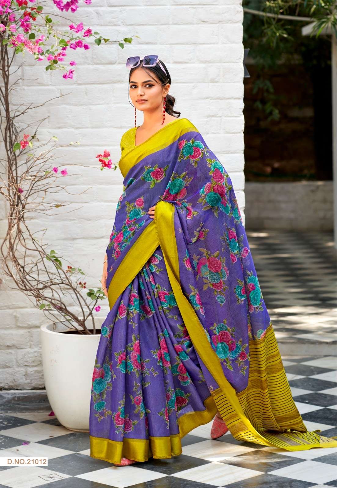 Siddhanth Silk Mills Kum Kum Brasso Silk Saree