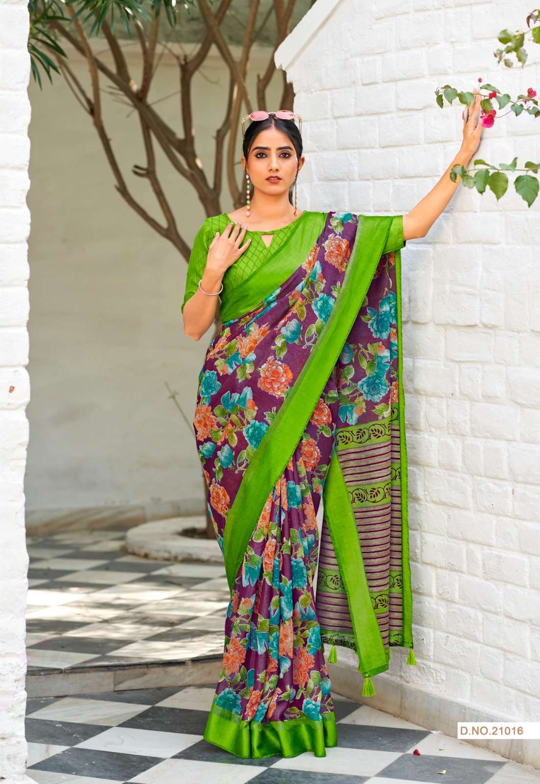 Siddhanth Silk Mills Kum Kum Brasso Silk Saree