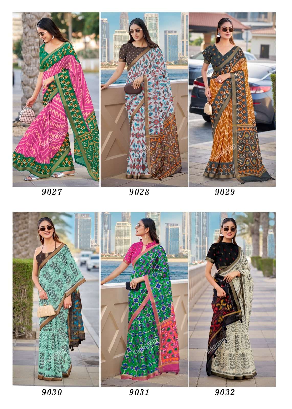 SIDDHANTH WEAVES BENGALI TANT Cotton Silk Printed Saree
