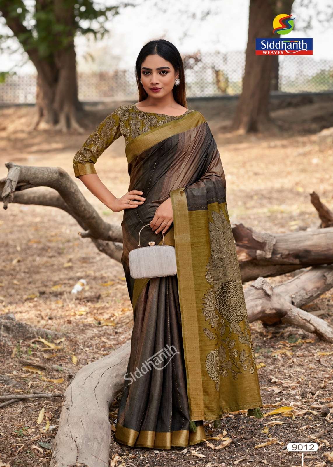SIDDHANTH WEAVES Mau Bhagalpuri Tussar Silk Premium Sarees - Amrah Wholesale