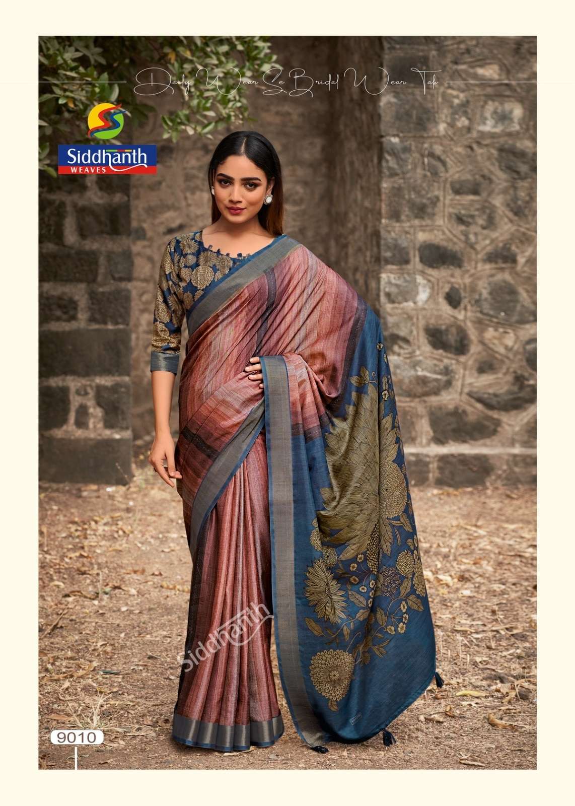 SIDDHANTH WEAVES Mau Bhagalpuri Tussar Silk Premium Sarees - Amrah Wholesale