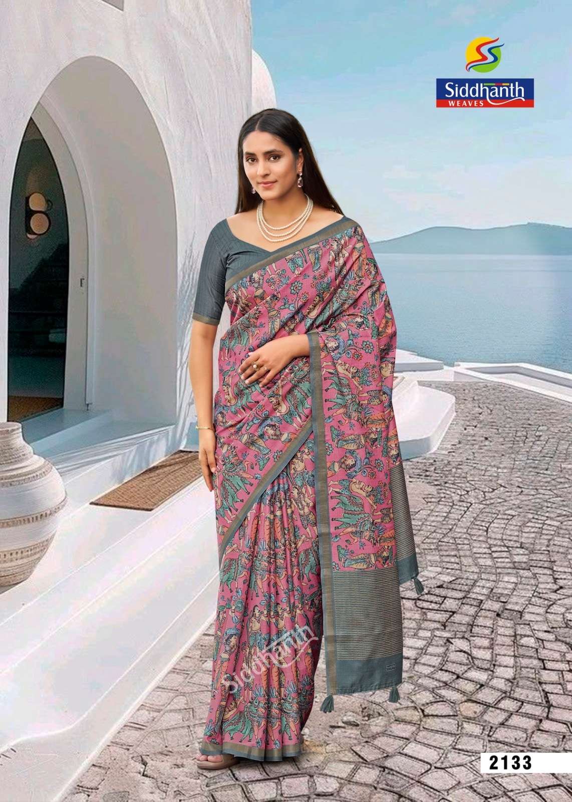 Siddhanth Weaves Style Studio Silk Printed Saree Collection