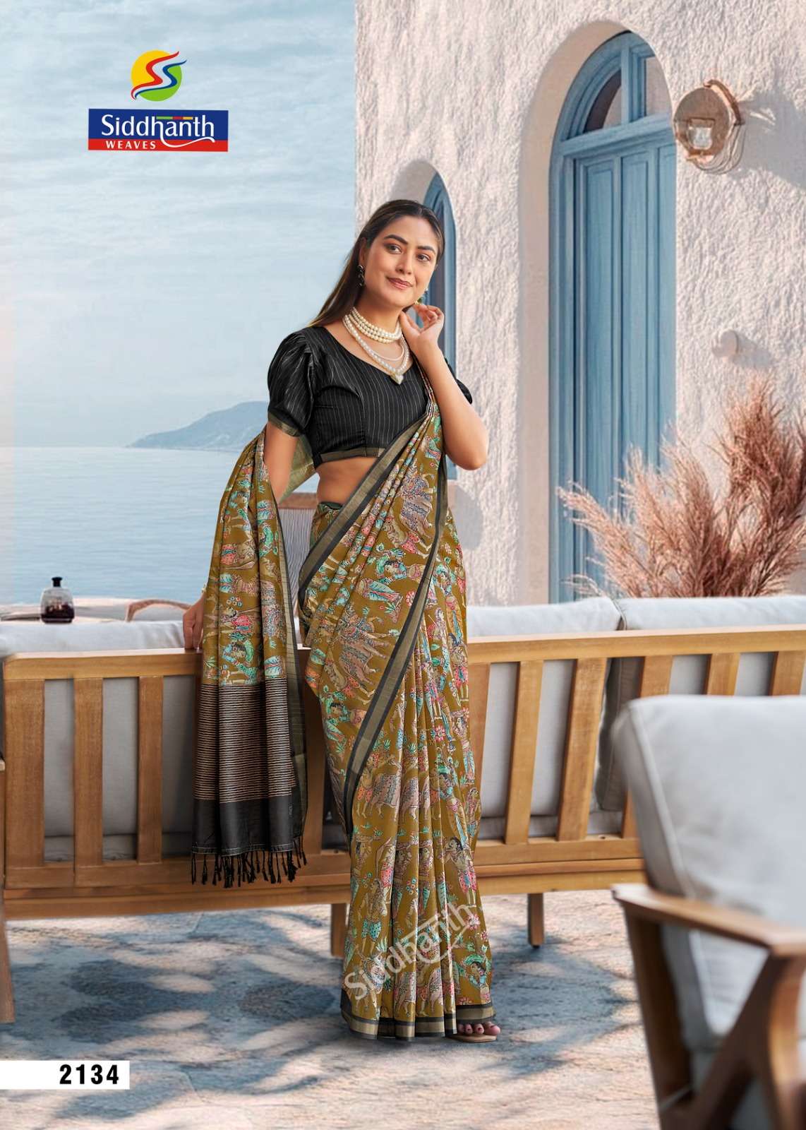 Siddhanth Weaves Style Studio Silk Printed Saree Collection