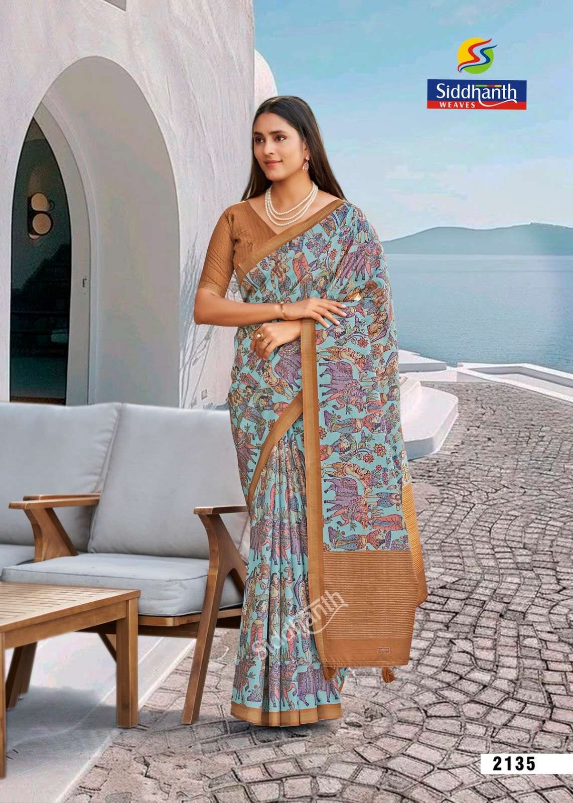 Siddhanth Weaves Style Studio Silk Printed Saree Collection