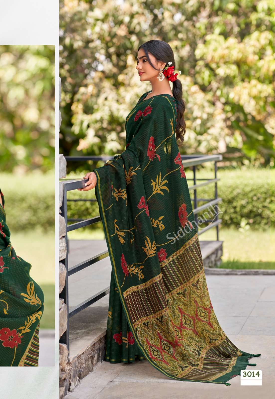 Siddhanth Weaves Varanasi Cotton Saree - Amrah Wholesale