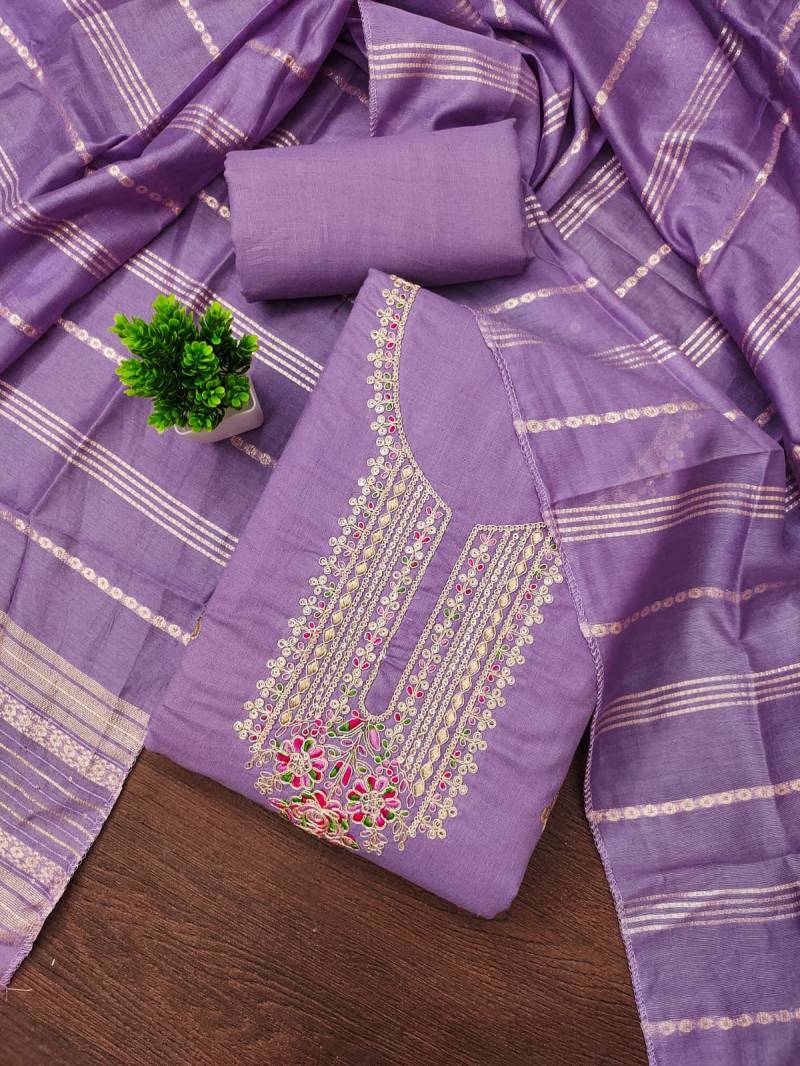 Slub Cotton Suits 22