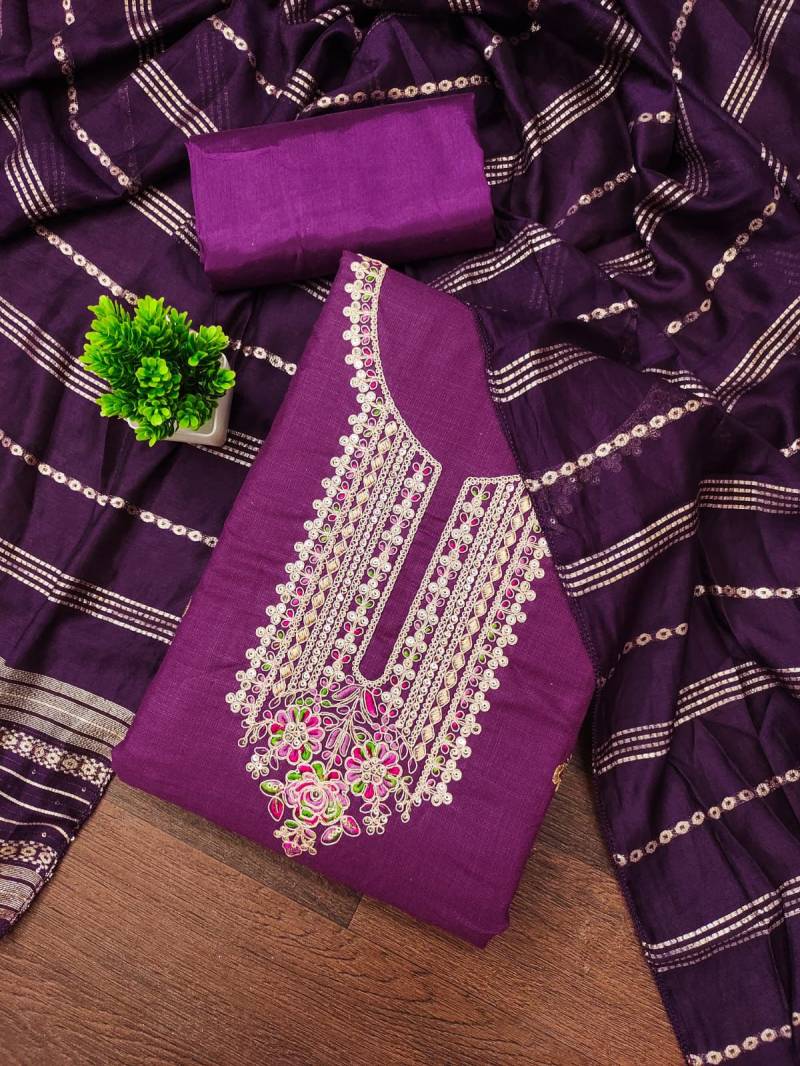 Slub Cotton Suits 22