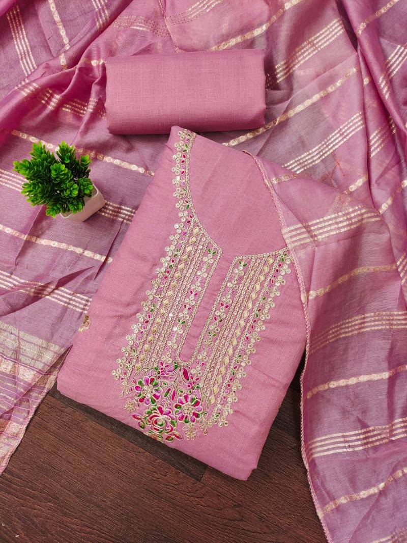 Slub Cotton Suits 22