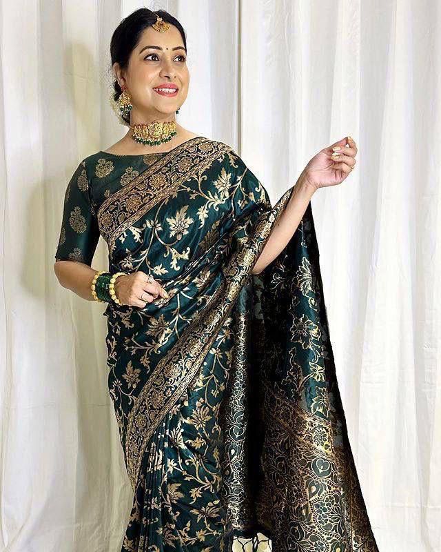 Soft Silk 4077 Saree - Amrah Wholesale