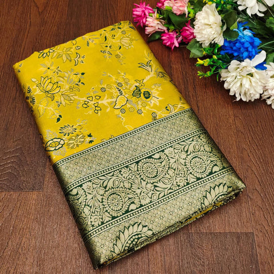 Soft Silk 6002 Lichi Silk Jacquard Work Saree - Amrah Wholesale