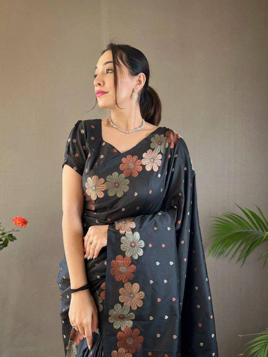 Soft Silk 6003 Saree - Amrah Wholesale