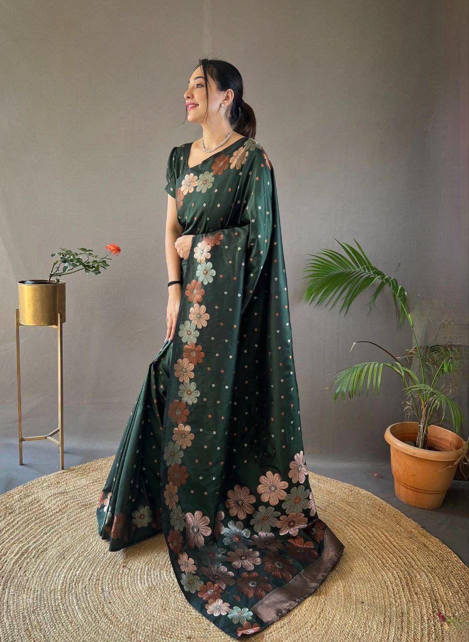 Soft Silk 6003 Saree - Amrah Wholesale