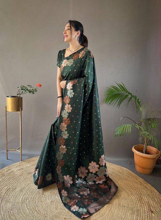 Soft Silk 6003 Saree - Amrah Wholesale