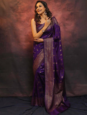 Amrah Wholesale Soft Silk 6010 Lichi Silk Saree Collection