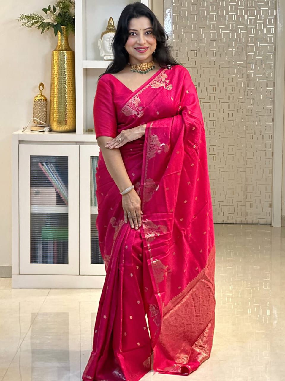 Soft Silk 6085 Banarasi Silk Zari Weaving Saree Collection