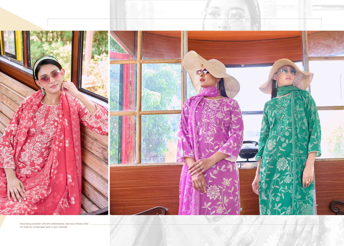 Supriya Fashion Soni Saloni Cotton Dress Material - Amrah Wholesale